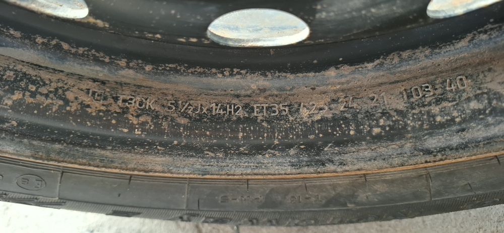 Диски 2шт R14 4×98 Ваз, Лада, Жигули