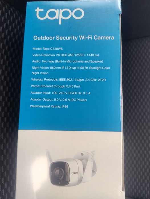 Camera de luat vederi TAPO, de exterior, sigilata !
