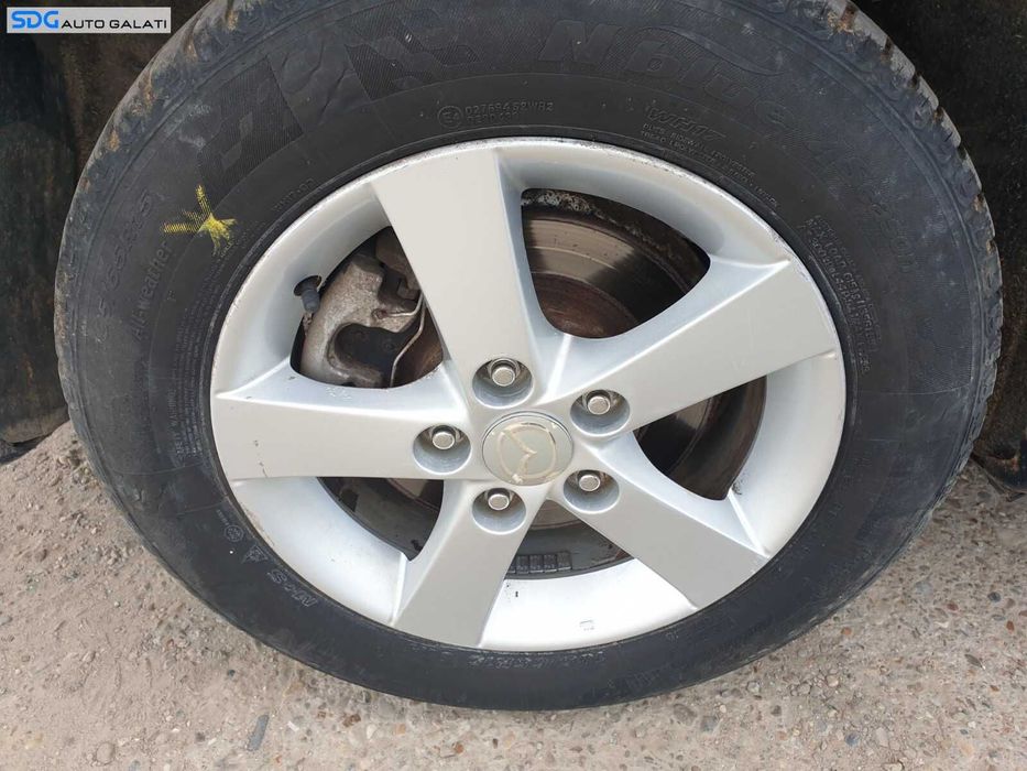 Set 4 Jante Roti Aliaj cu Anvelope Cauciucuri Iarna 195 65 15 R15 Mazda CX3 2015 - 2017 [C3524]