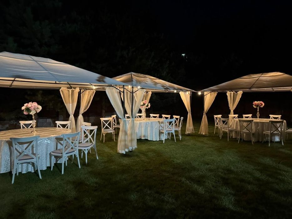 Аренда шатёр стул стулья посуда