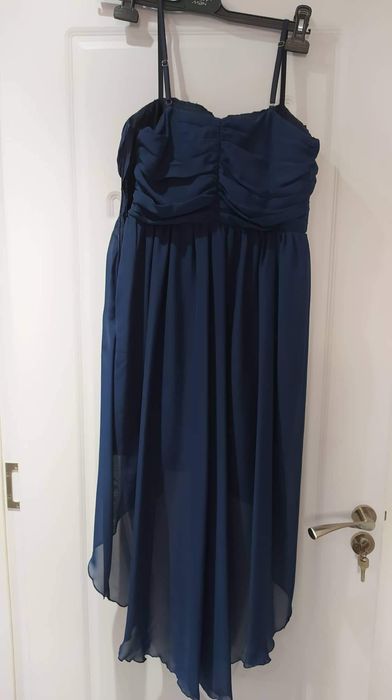 Официална рокля синя