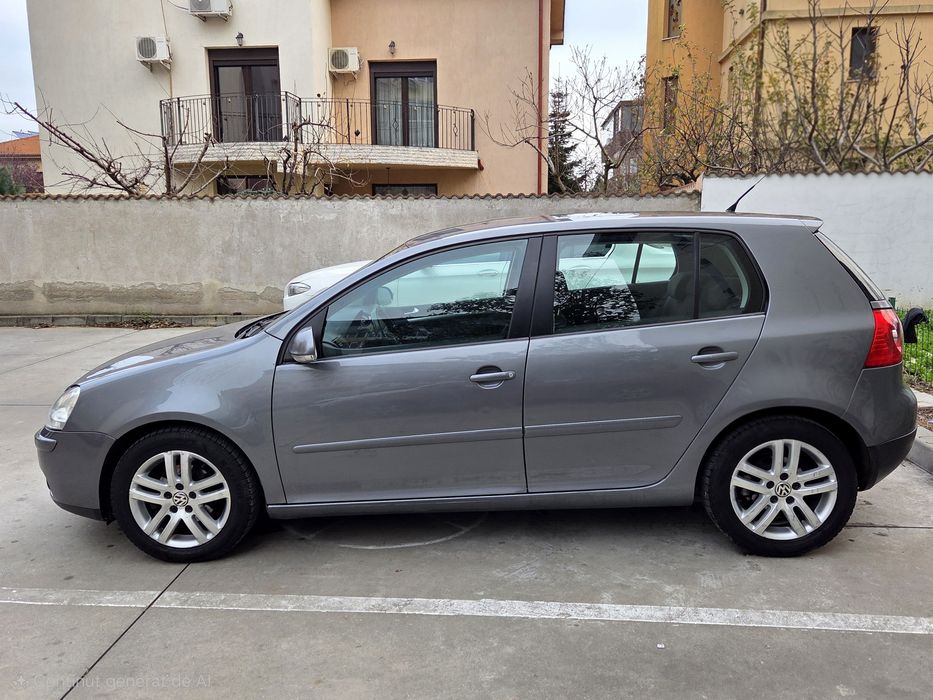 Vw Golf 5 1.6 Mpi 102 Cp Benzină  An 2007
