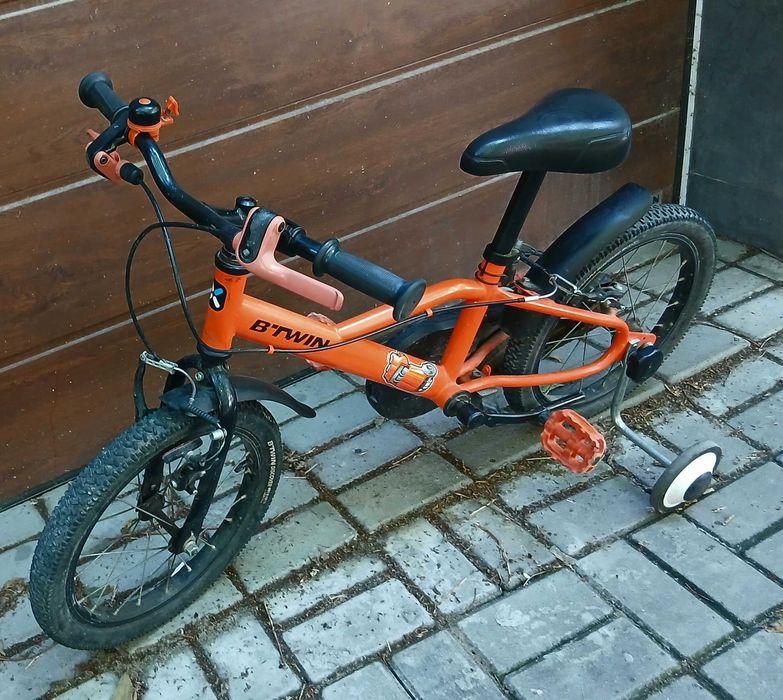 Детско колело BTWIN 16 " + колелца