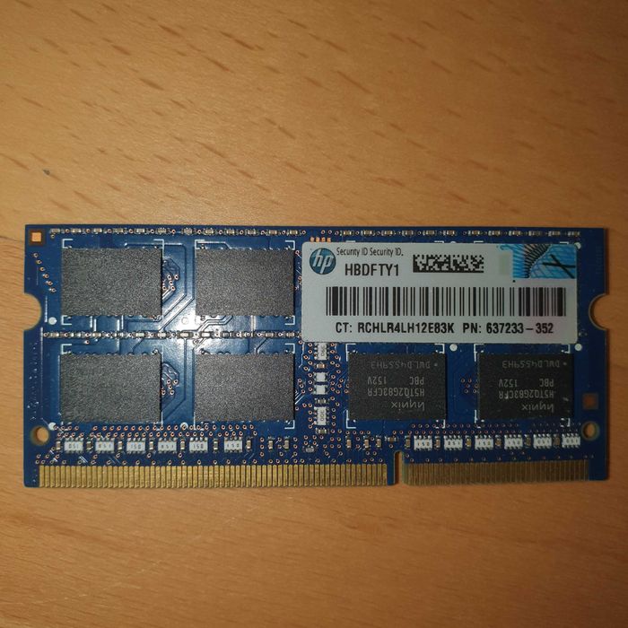 Memorie RAM laptop HP 637233-352 SO-DIMM DDR3 Hynix