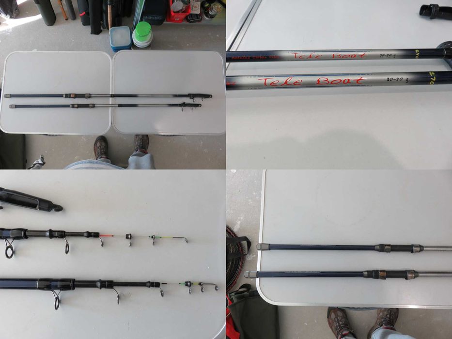 Въдици – телескопи с водачи Abu Garcia, Trabucco и Filstar