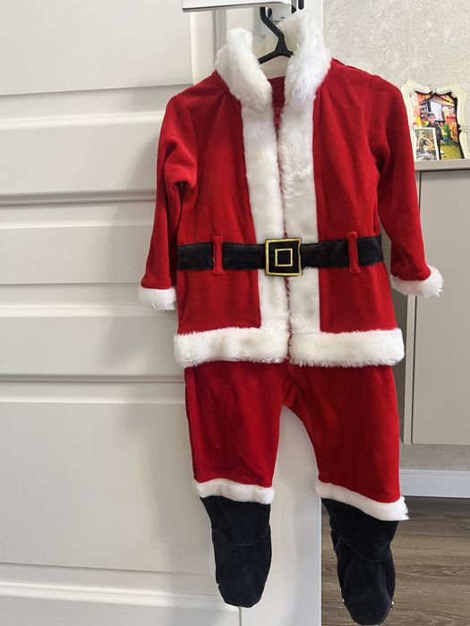 Бодик для мальчика Санта клаус