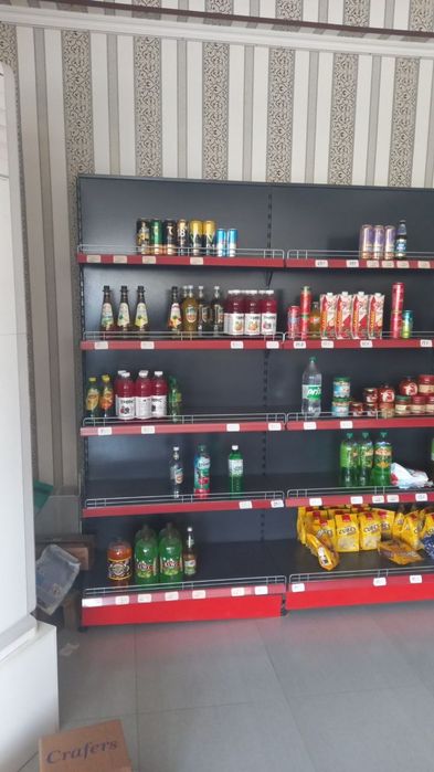 Полки для магазина стелаж