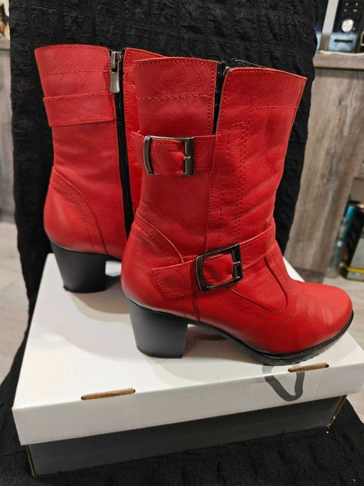 Дамски боти , естествена кожа 37номер