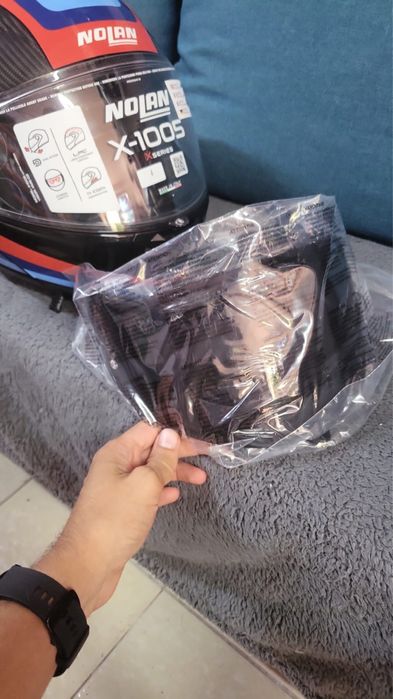 Casca Moto Flip-up Nolan X-1005 ultra carbon Grantour L