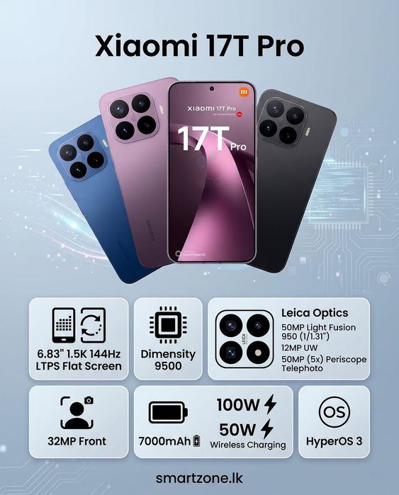Xiaomi 17T Pro Global New Super Skidka
