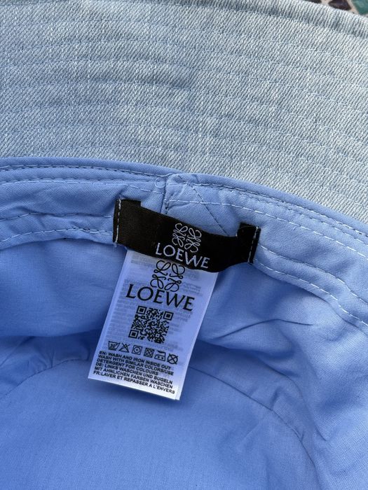 Palarie jeans denim Loewe