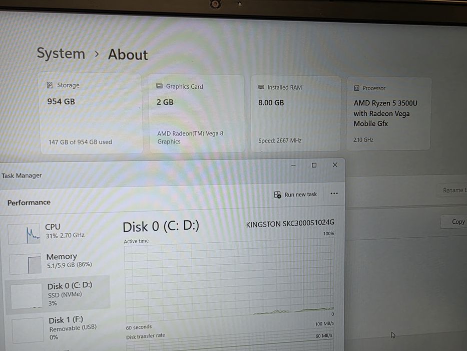 Lenovo IdeaPad S540 – 14” | Ryzen 5 | SSD 1TB | Ușor & portabil