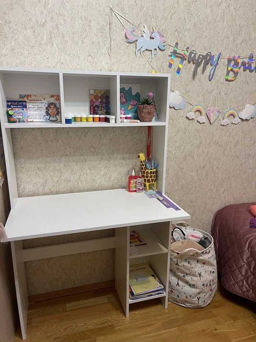 Письменный стол Прага с полками, парта Школьник от YANA ECO MEBEL