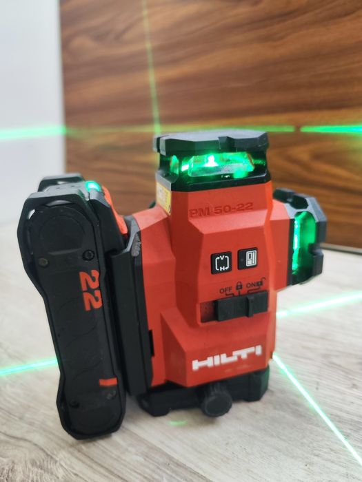 Nivela laser cu linii verzi Hilti Nuron PM 50 22