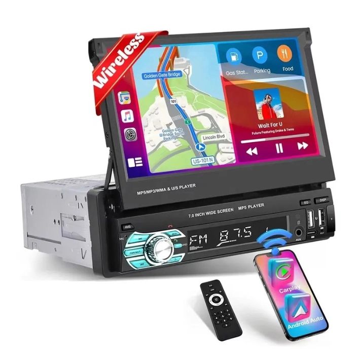 Player auto 1 din ,car play