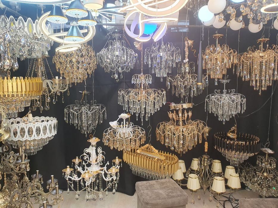 Электрик установка люстр Elektrik lyustra urnatish