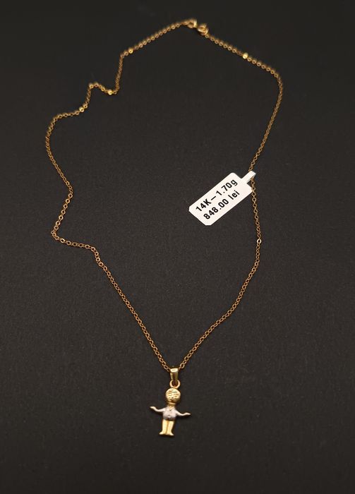 Lanț Unisex Aur 14K 1,70 gr