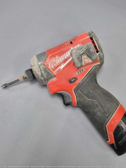 Шуруповерт Milwaukee M12 FID2-0 (г.Астана, ул Женис 24) 111|9368