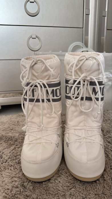Moon Boot Icon Nylon albe