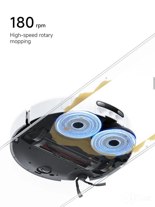 Робот-пылесос, Xiaomi Robot Vacuum H50 Pro  New Super Skidka+Garantiya