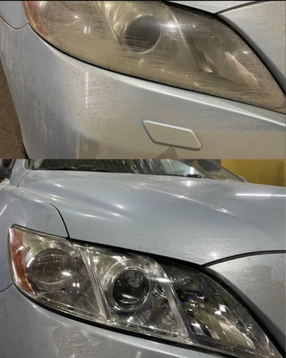 Bi led би лед полировка фар