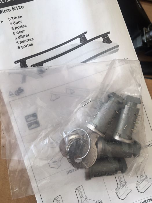 Багажник греди таван за Nissan Micra k12 thule