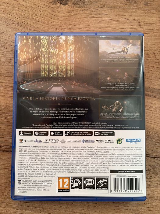 Диск hogwarts legacy на ps5