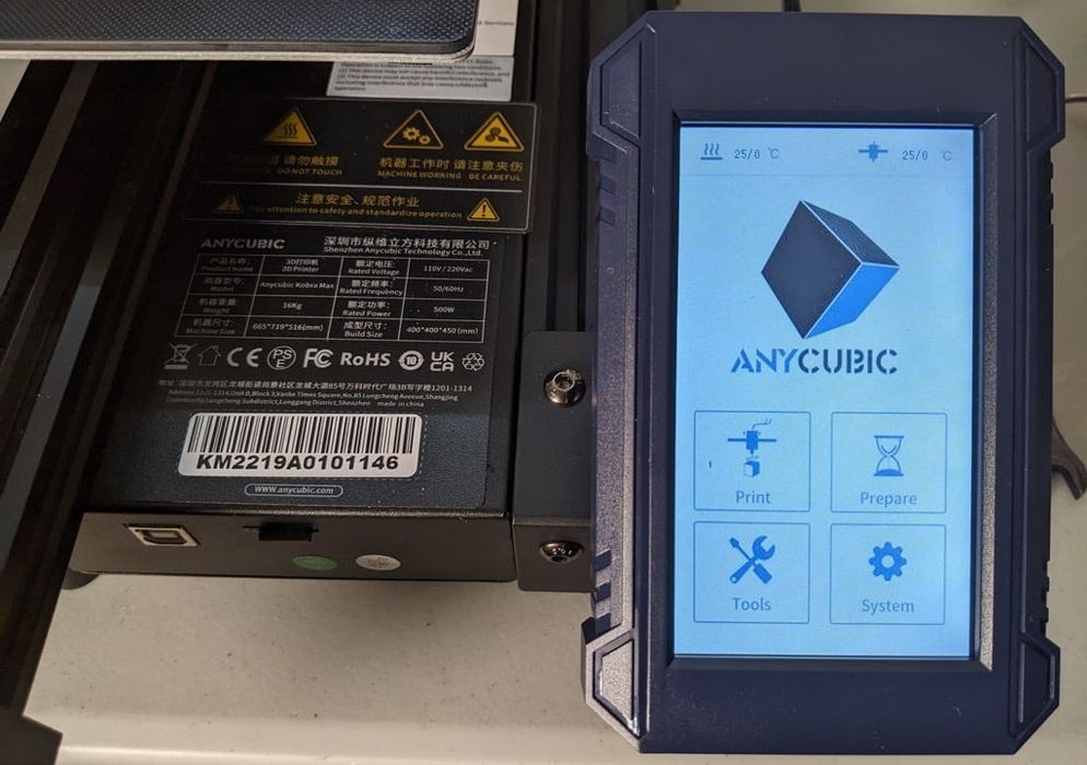 3D принтер  Anycubic  Kobra + филаменти + принадлежности