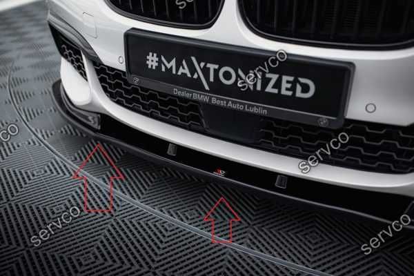 Prelungire lip bara fata Bmw Seria 7 G11 G12 M Pachet 2015-2018 Maxton