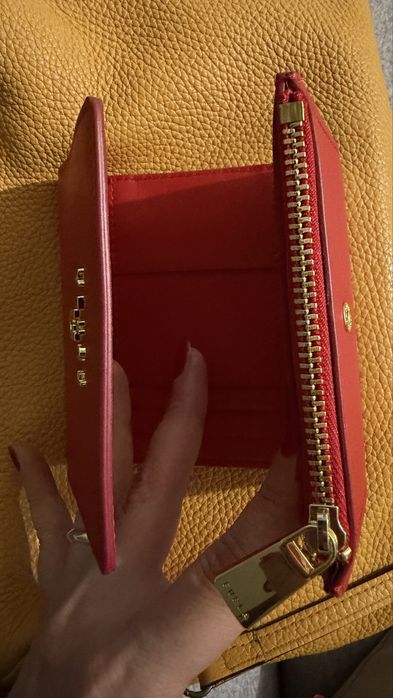 Furla портмоне от ест. кожа