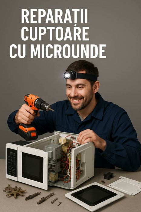 Repar cuptoare cu microunde si vand piese magnetron transformator  ușa