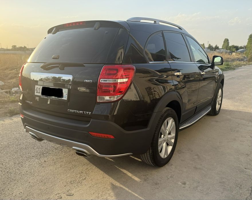Captiva 3 Rangi qora Probegi halol