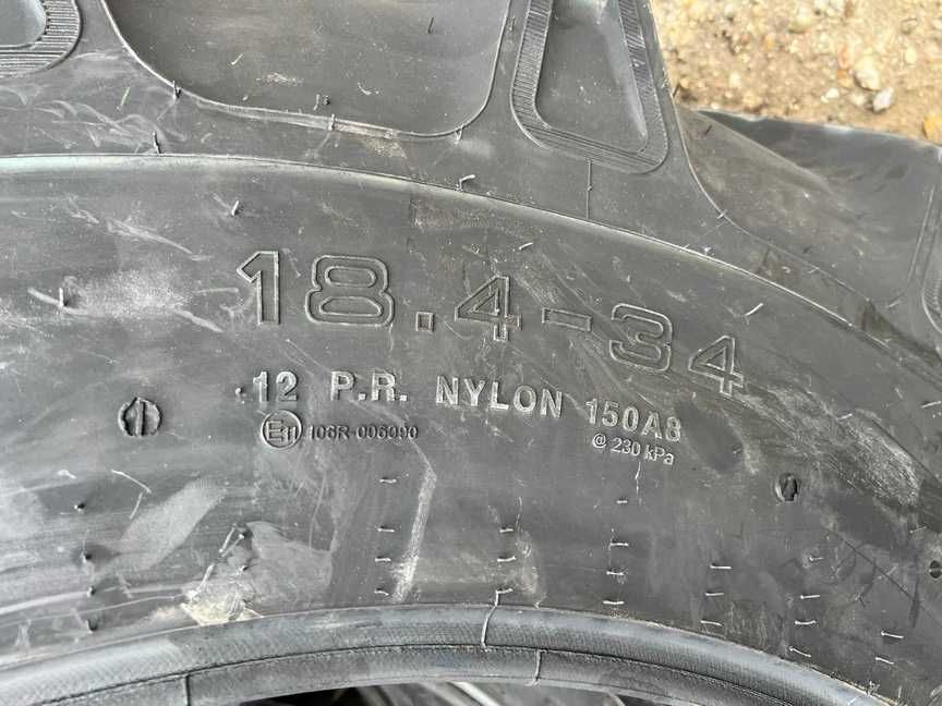 Anvelope noi agricole de tractor spate 18.4-34 CEAT 12PLIURI garantie