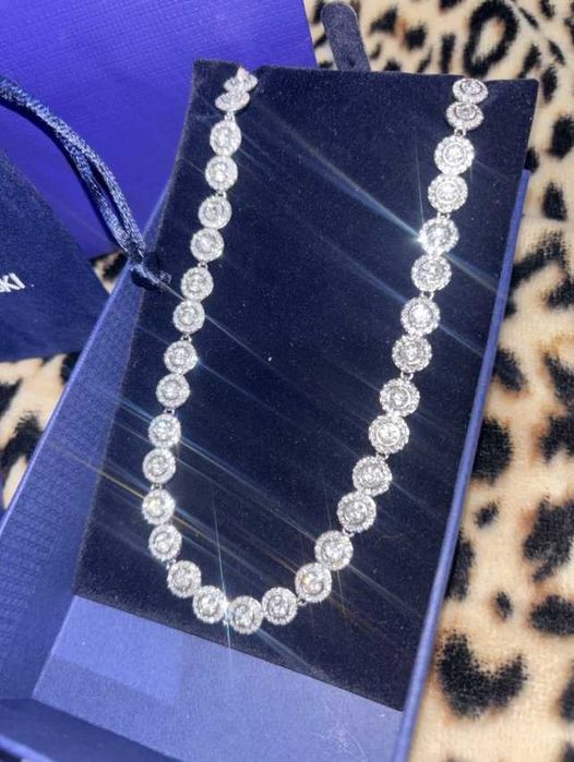 Set Swarovski Angelic Argintiu - Colier/Bratara