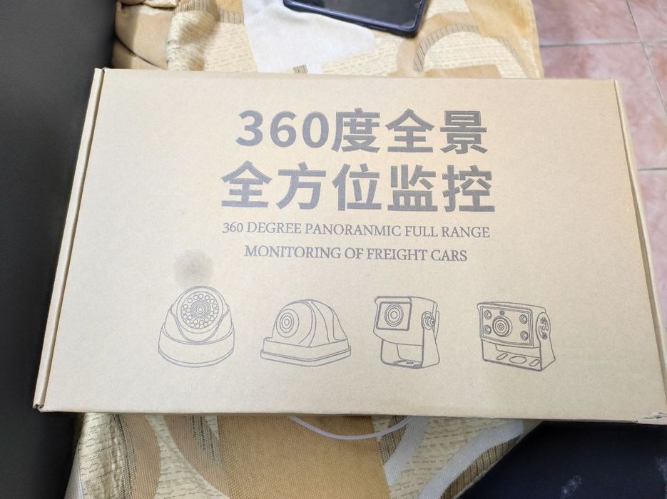 360 градусов 5 камеры проводная видеорегистратор для грузовых автомоби
