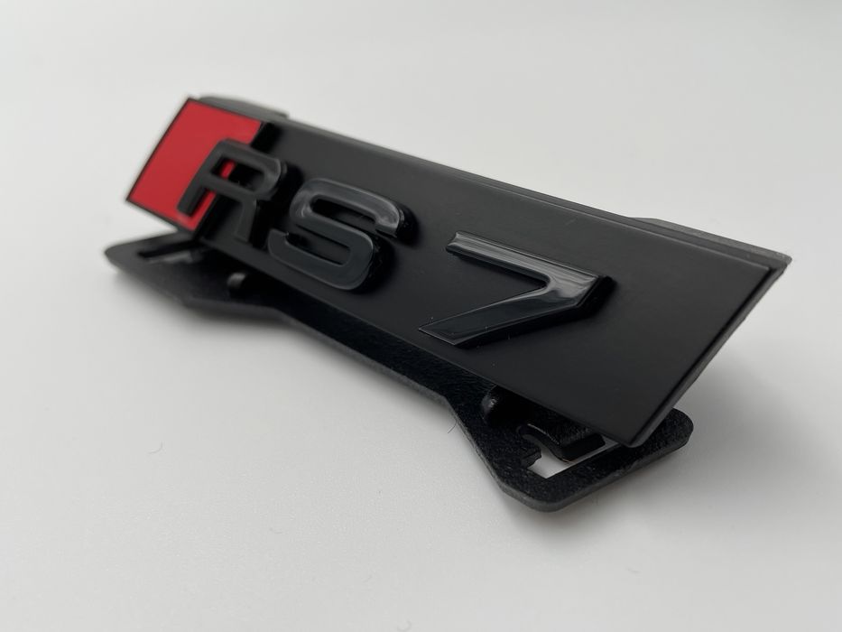 Set Embleme Audi RS7 negru s-line