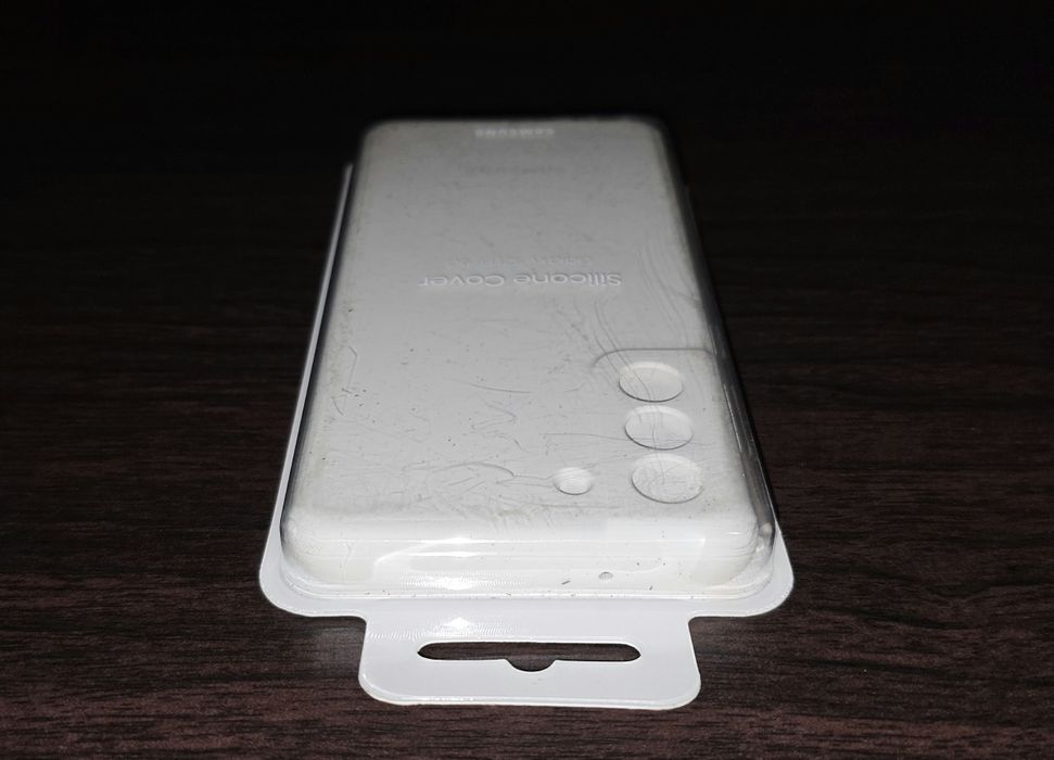 Husa silicon originala Samsung Silicone Cover Galaxy S21 FE 5G G990