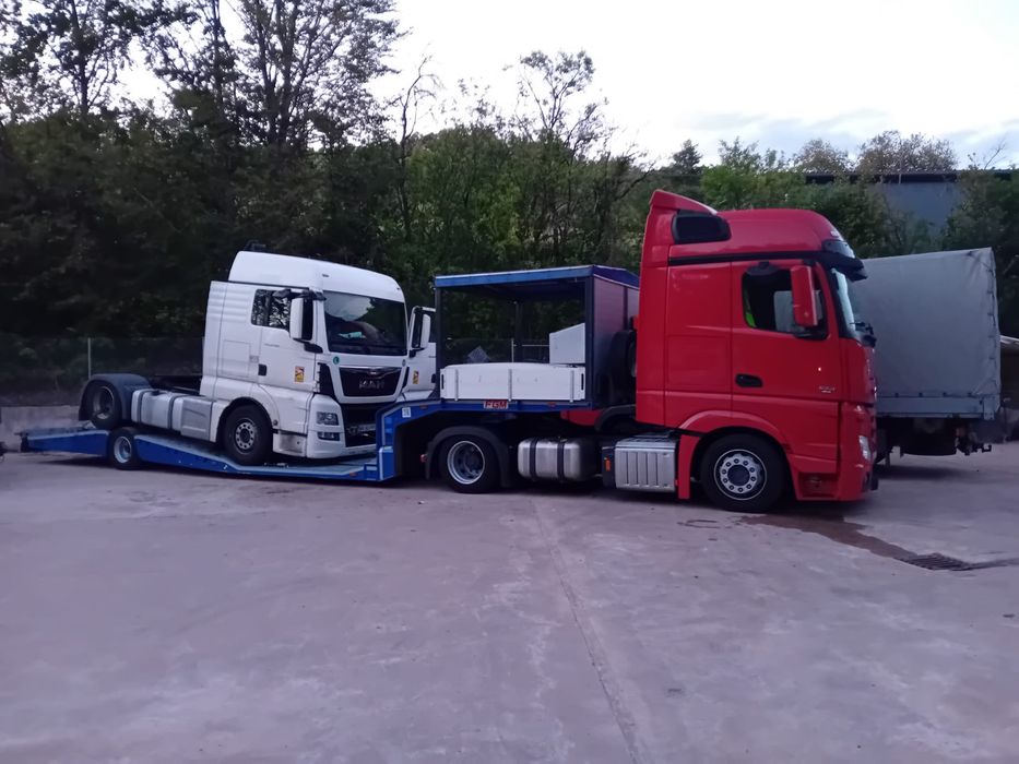 Inchiriez trailer cap tractor, camioane, stivuitoare, tractoare, etc