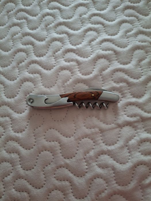 Tirbuson  inox si lemn bambus