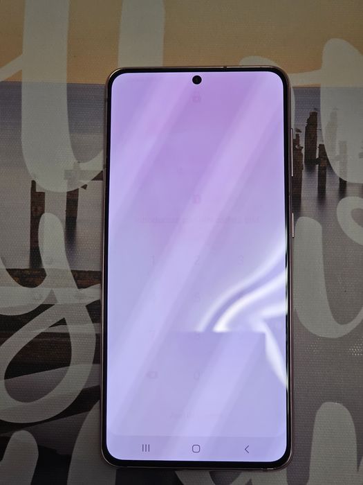 Samsung s21 gold 128 usor burn