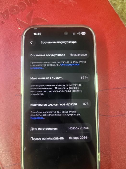 Iphone 15pro с коробкой