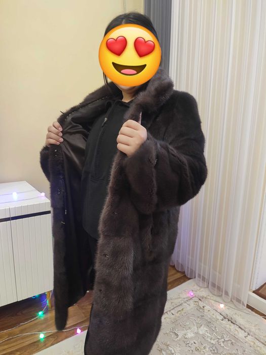 шуба.норковая рр46-48 б/у