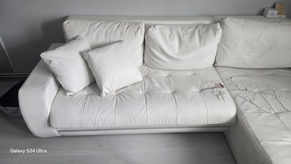 Диван ъглов с подсветка