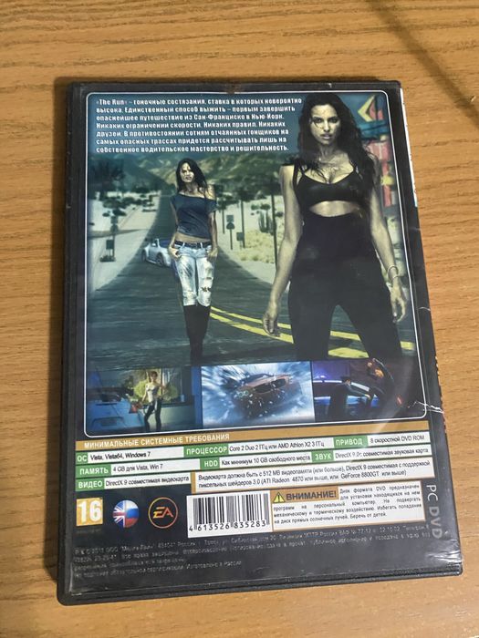 Продам оригинальный диск Need for Speed: The Run
