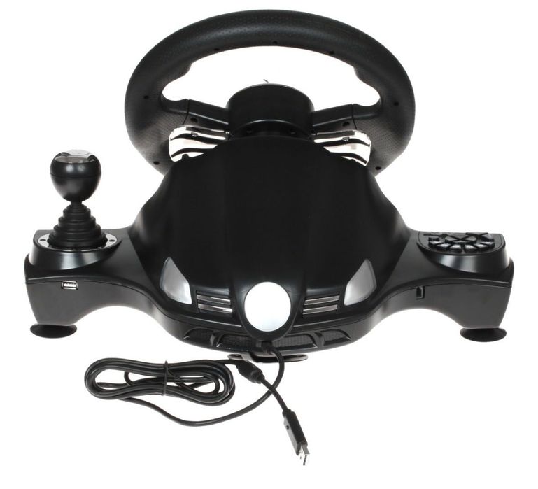 Игровой контроллер DEXP Wheelman 2 черный