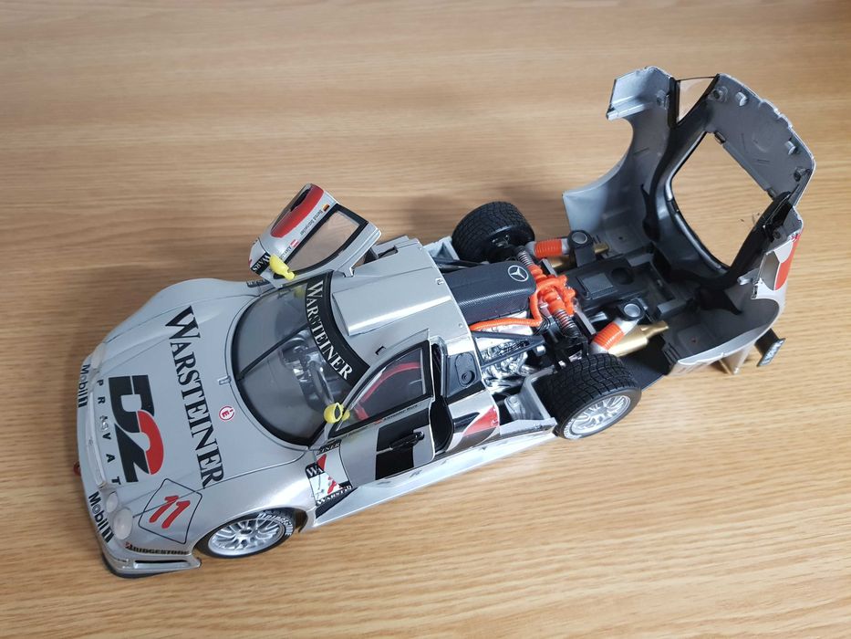 Macheta Mercedes CLK GTR, scara 1/18, Maisto