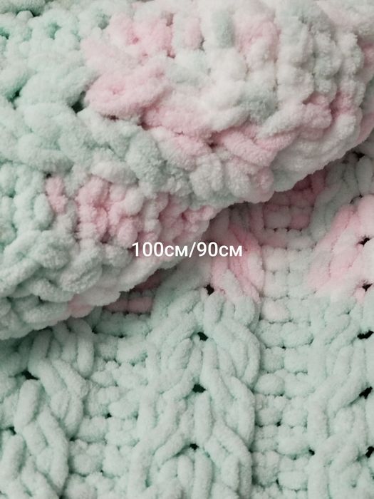 Бебешко одеало от Ализе пуфи. Меко и нежно при допир.