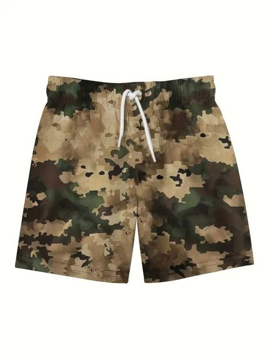 Pantaloni scurti camuflaj pentru plaja