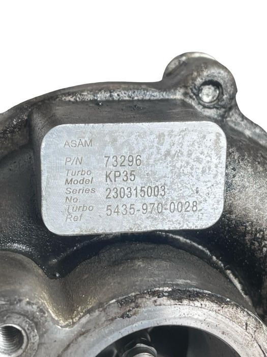 Turbina Dacia Dokker 2012 -> 1.5 Dci / Blue Dci 75 K9K 612 230315003