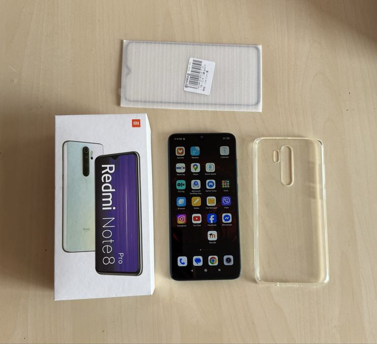 Xiaomi Redmi Note 8 Pro 128GB + Нови аксесоари